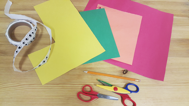 craft activity materials for feed the shark color identification game Miaomiao learn Mandarin Chinese for kids and toddlers